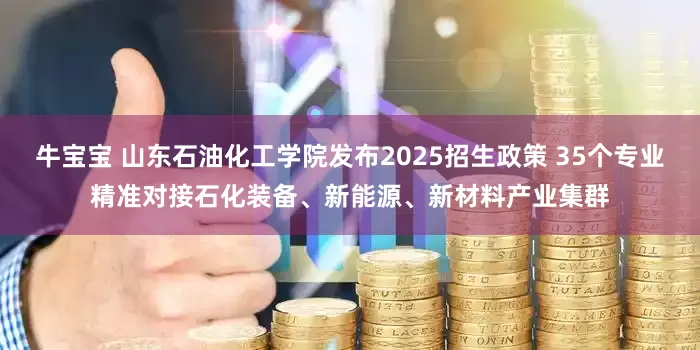 牛宝宝 山东石油化工学院发布2025招生政策 35个专业精准对接石化装备、新能源、新材料产业集群