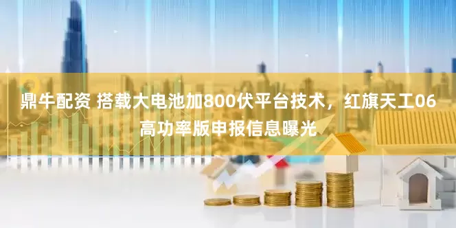 鼎牛配资 搭载大电池加800伏平台技术，红旗天工06高功率版申报信息曝光