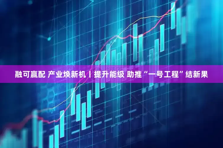 融可赢配 产业焕新机丨提升能级 助推“一号工程”结新果