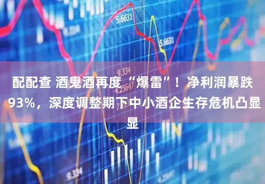 配配查 酒鬼酒再度 “爆雷”！净利润暴跌 93%，深度调整期下中小酒企生存危机凸显