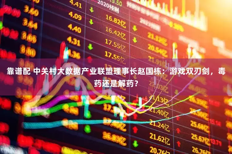 靠谱配 中关村大数据产业联盟理事长赵国栋：游戏双刃剑，毒药还是解药？